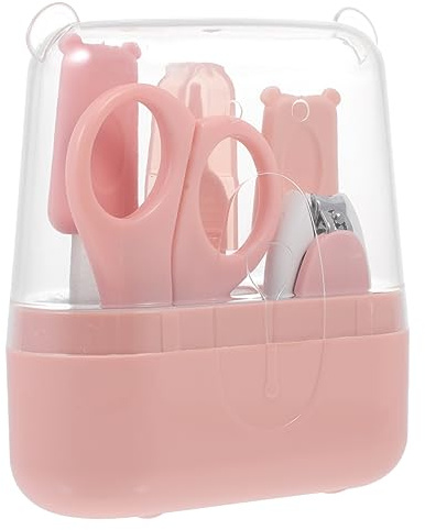 BESTonZON Cortaúñas Para Bebés Tijeras Uñas De Uñas Kit Manicura Seguro y Ligero