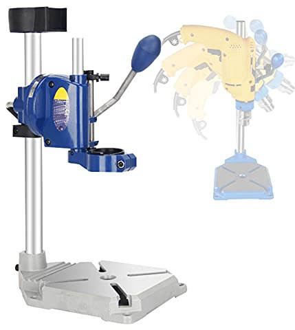 Soporte para Taladro de Banco, Soporte para Taladro de Banco con Tornillo de Banco, Soporte para Taladro de Banco para Taladro de Mano, Soporte de Piso Ajustable para Taladro de Banco para h