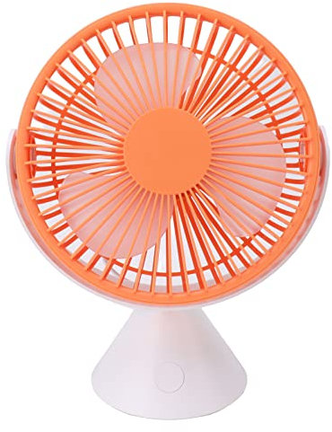 ZJchao Ventilateur de Table USB Rechargeable avec Rotation 360 Support Double Usage pour Bureau Camping Tente ou Suspension Design Moderne et conomique