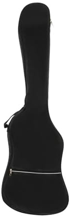 GSXLZ Gitarrentasche E-Bass-Tasche Oxford-Stoff Wasserdichter Rucksack Bassgitarre Doppelte Schultergurte Gepolsterte weiche Taschen Gitarrenzubehör