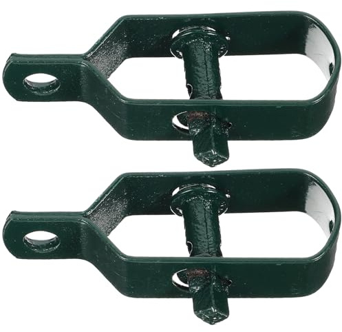 TOBBOMEY Lot de 2 Tendeurs Robustes en Acier 100X15 MM pour Câble Métallique de Fil de Clôture Serrage-Câble pour Tension Précise Usage Extérieur Jardin Serrage et Installation