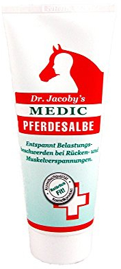 Dr. Jacoby, unguento per cavalli originale Medic, 200 ml, dispositivo medico di alta qualità, rigenerante per la cura del corpo che si adatta e mantiene mobile