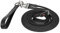 Start Gurtband-Schlaufzügel, schwarz mit Reitseil, Eine Größe mit Karabiner (Parziane)