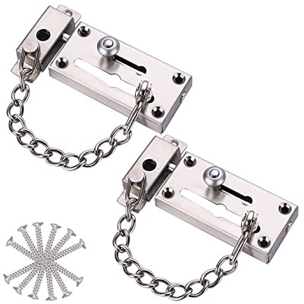 Messing Türkette, Reise Türschloss, Tor, langlebig, sicher, einfach zu installieren, Türkettenschloss, robust, Scheune, modern, Diebstahlschutz, Edelstahl, Garage, Zuhause, multifunktional