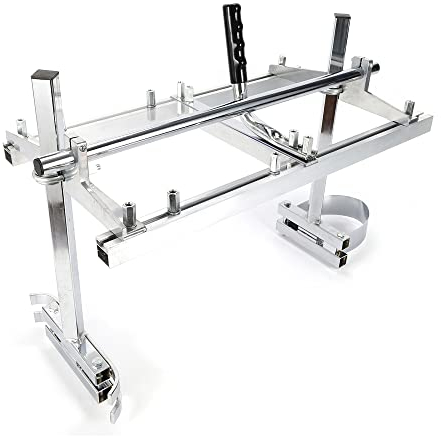 BRRIDE Mobiles Sägewerk für Kettensäge Tragbare Kettensäge Holz Motorsäge Kettensägenmühle Plankierung Sägemühle Anbausägewerk für 14'' bis 24'' Kettensäge