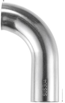 Auto Auspuffrohr Biegebogen-Rohr Außendurchmesser 19 Mm 25 Mm 32 Mm 38 Mm 51 Mm 63 Mm 90° Auspuffrohr Für Auto 80 Mm 87 Mm 100 Mm 110 Mm 120 Mm Beinlänge Abgasschlauch (Size : 25X50X87 mm)