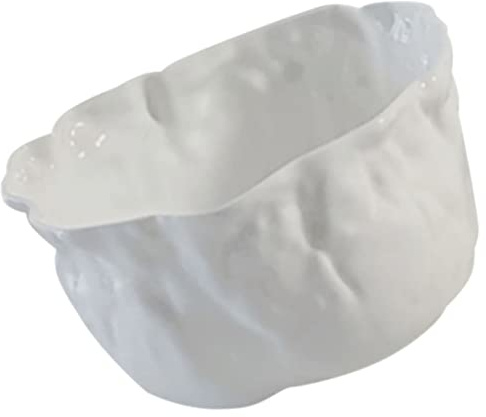 SKISUNO Taza de Té Opción de Obsequio Elegante y Funcional de Cerámica de Color Claro Diseño Arrugado Delicado, Clásica y Chic, Adecuada para Casa