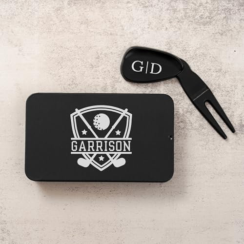 KEMEILA Personalisiertes Golf-Pitchgabel-Reparaturwerkzeug, Pitchmark-Reparatur, individuelles Geschenk für Golfer, Hochzeitsgeschenke für Trauzeugen, Geschenke für Ihn
