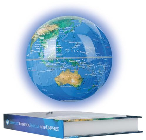 Mappamondo a levitazione magnetica con illuminazione LED con globo terrestre da 20cm - DiProgress EARTH 2.0