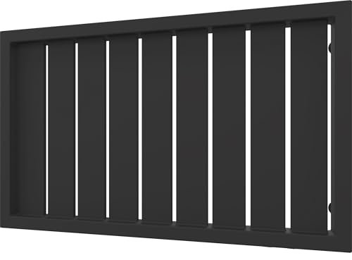 DEKORATIVER HEIZKÖRPER BRADONE H580 L790 SCHWARZ