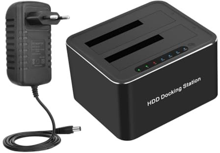 Angoily Base dell'HDD ssd usb ssd pc alloggiamento HDD hard disk meccanico ssd hard disk lettore SSD lettore del disco rigido dock esterno per hdd base del disco rigido addominali Black