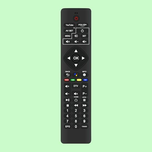Telecomando sostitutivo fit for Tele System uP UP T24K smartbox AndroidTV DVB-T/T2