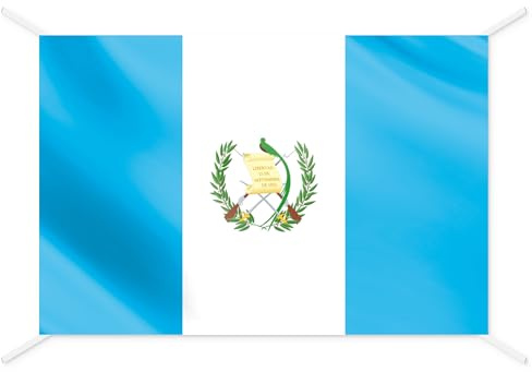 Bandera Guatemala - Banderas del Mundo para Interior y Exterior - Banderas de Comunidades, Países - 144x93 cm