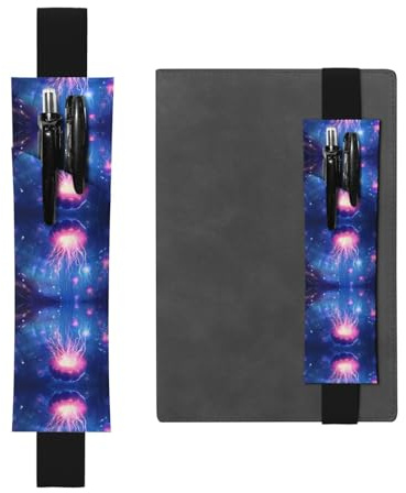 HHGFASD Estuche de piel de PVC con patrón de medusas suspendidas, color negro, 2 en 1, antideslizante, almacenamiento esencial para cuentas de viaje, Black, One Size, Mochila escolar