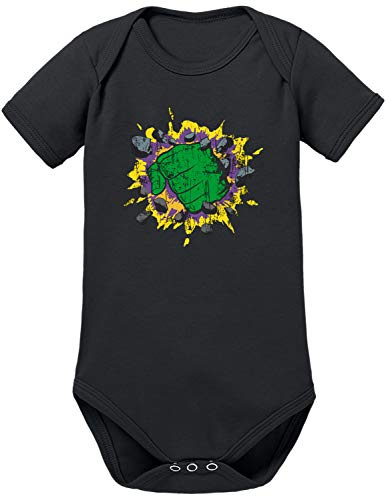 TShirt-People Hulk Smashing Baby Body 80 Schwarz