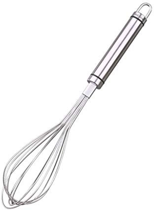 F-HOME Fouet, Fouets en Acier Inoxydable, Batteurs Manuels, for Cuisiner, Mélanger, Fouetter, Battre, Remuerg