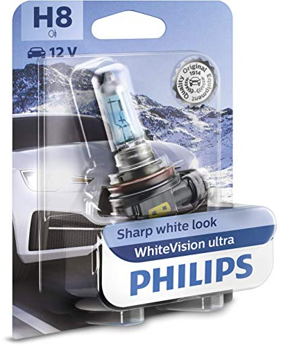 Philips WhiteVision H8 bombilla faros delanteros, blister individual