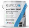 Resincoat Masonry Paint, Durable Exterior Paint for Walls & Outdoor Surfaces, Weather Resistant, Low VOC Single Pack Acrylic Resin Formula, Up to 50m2 Coverage, Smooth Matt Finish, Goose Grey, 5KG