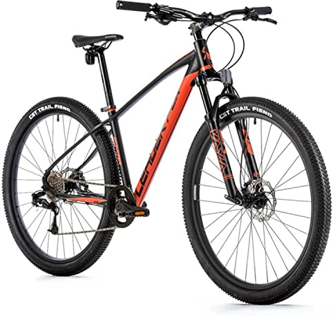 29 Zoll Alu MTB Leader Fox Sonora Scheibenbremsen 8 Gang schwarz orange Rh 46cm