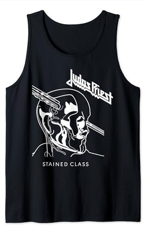 Judas Priest Stained Class On White Débardeur