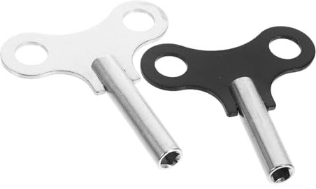 Artibetter 2stücke Metallaufzugsschlüssel Für Uhrenreparatur Stahlaufzieher Für Wanduhren Langlebiger Uhrenaufzugschlüssel Praktisches Reparaturwerkzeug