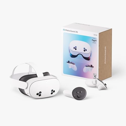 Meta Quest 3S 256GB | VR Headset — Thirty-Three Percent More Memory — 2X Graphical Processing Power — Virtual Reality Without Wires — Get Batman: Arkham Shadow Included Plus Access to 40+ Games
