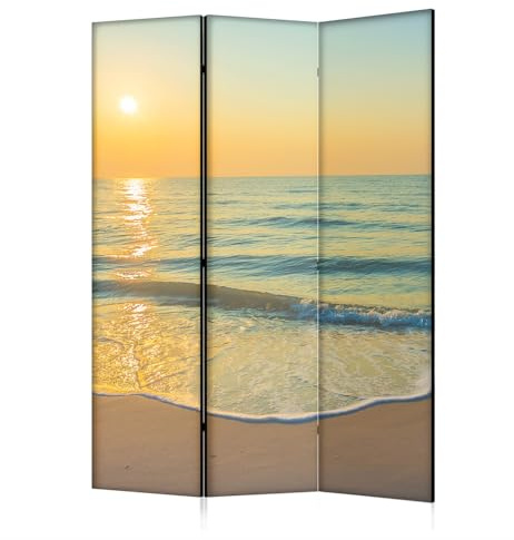 framed concept - Paravent Raumteiler Holz 135x172 cm, 3-teilig beidseitig, Sichtschutzwand