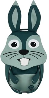 Affenzahn Kinderrucksack Kleiner Freund | Ergonomischer Kindergarten-Rucksack für Kinder von 1 bis 3 Jahren mit Reflektoren, Ziehzunge und Namensschild