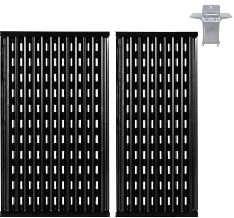 BBQration 43,2 cm Grillrost für Charbroil Performance Amplifire 2 Brenner 463655621 463655021 463655421, G327-1100-W1 G327-1000-W1 Grill Emitter Gitter für Charbroil Grill Ersatzteile
