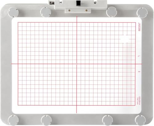 Sew Tech Magnetischer Stickrahmen für Janome, 200 x 280 mm, rund | Passend für MC 550E 500E 450E Janome Memory Craft; Elna eXpressive 830 830L Creative Edition Stickmaschine, RE28b Rahmen