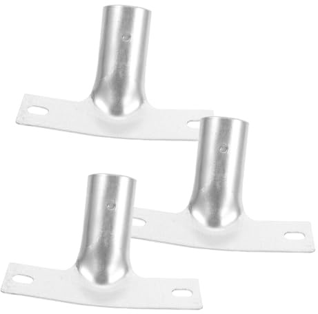 minkissy 3stücke Besenstieladapter Aus Eisen Ersatz-besenstiel-anschlusshalterungen Für Fugenreinigungsbürste Und Besenspitzen Kompatibel Für Schiebebesenstiel Und Reinigungswerkzeuge