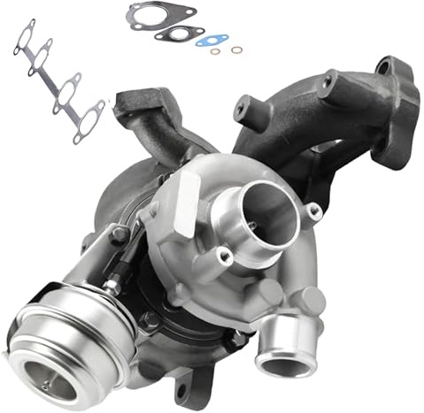 Partsline Turbocompresseur (sans retour de consigne) compatible avec A3 (8L1), Galaxy I, Alhambra, Cordoba, Leon, Toledo II, Octavia I, Bora I, Golf IV, Sharan 1.9 TDI 100 110 115 cv - 038253019D