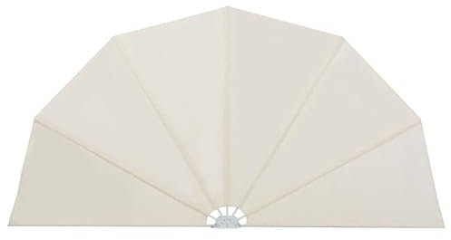 Eleganz Scomparti laterali pieghevoli per terrazze, 160 cm, tessuto e acciaio, ideale per balconi e giardini, protezione solare e antivento