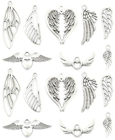 Stiesy antika silverberlocker tibetanska silver dinglande berlocker vintage hängen för gör-det-själv smyckestillverkning armband halsband hantverk tillbehör, Ingen metalltyp