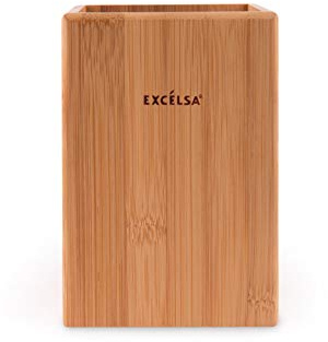 Excelsa Ecoliving Portautensili da Cucina Bamboo