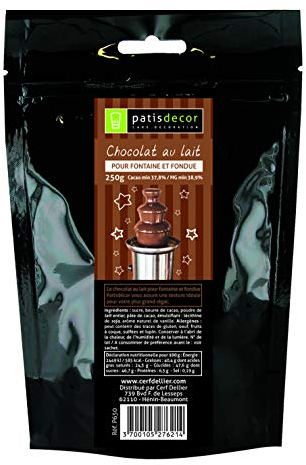 Chocolat au Lait pour Fontaine Barry 250 g