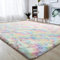 xtsfx Alfombras Suaves para La Habitación De Las Niñas: Alfombra Mullida El Área del Arco Iris Niños Dormitorio Bebé Decoración Hogar,60X120cm
