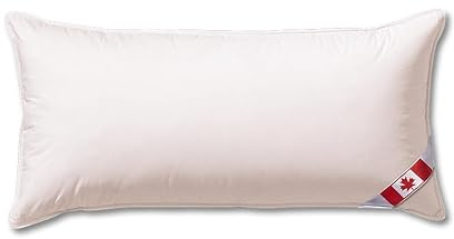 Künsemüller Daunenkopfkissen, Feder „Canada Medium, 40x80 cm, Füllung: 85% Federn, 15% Daunen, medium
