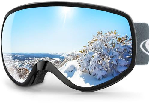 findway Lunettes de ski et de snowboard pour garçons et filles de 3 à 14 ans