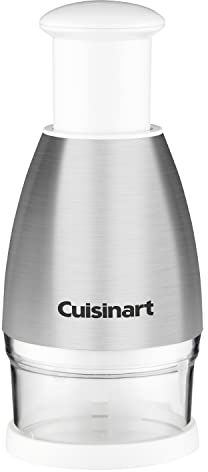 Cuisinart CTG-00-SCHPW Stainless Steel Chopper, 8.2 x 3.9 x 3.9, White