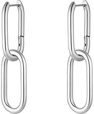 Heideman Ohrstecker Damen Adile Edelstahl Two-in-One | Wandelbares Geschenk für Frauen, zwei Tragevarianten in einem Schmuckstück, alltagstauglich und hautfreundlich