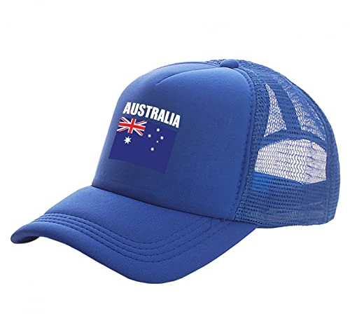 Baseballkappe Hiphop Sonnenhut Australien Trucker Caps Männer Australien Hut Baseballkappe Cool Summer Unisex Mesh Net Caps Snapback Einstellbar Geburtstagsgeschenke