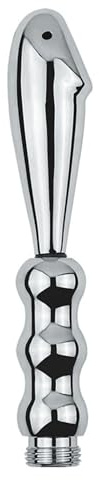 Axcroo Edelstahl Analdusche Vaginaldusche Dildo Duschköpfe Enema Nozzle Metall Klistierspritze Anal Düse Vaginal Dusche Irrigator Einlauf Analspülung Darmreinigung für Männer Frauen Zur Intimreinigung