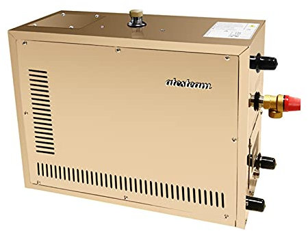 Kits de sauna Générateur de vapeur automatique en acier inoxydable de 6kw dessinant automatique de la chambre sauna machine à vapeur Machine de bain de vapeur for la chambre spa Contrôleur numérique M