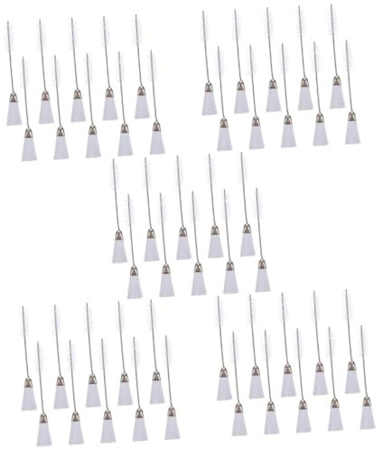 UKCOCO 50 Stück Nähmaschinenbürste Staubreinigungsbürsten multifunktionale saubere Bürsten putzbürste cleaning brush Statue Reinigungswerkzeuge doppelköpfige Bürste Klaviatur