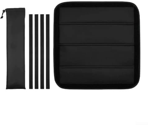 Cubierta para tragaluz para Caravana, Plegable, de 4 Capas Gruesas, Impermeable, Opaca, para Remolque, Ventilador de Techo, Cubierta de tragaluz, Cubierta Opaca para tragaluz con protección UV