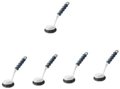 Beaupretty 5 Pezzi Spazzola A Sfera in Acciaio Spazzola per Lavare I Piatti Spazzola per Lavare I Piatti Spazzola con Manico Spazzola per Piatti da Cucina Spazzola per Piatti Spazzola per