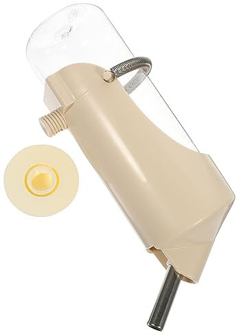 BELLIFFY Hängende Trinkflasche Für Kleintiere Hamster Kaninchen Wasserspender Bpa-frei Auslaufsicher Für Käfig Zubehör Haustier Wasserflasche Unterwegs