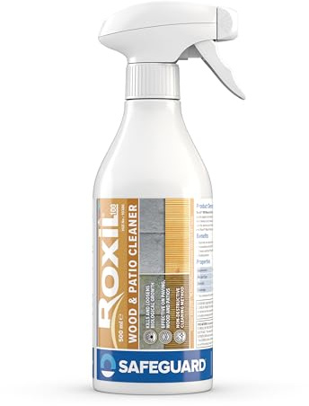 Roxil 100 Green Mould, Algae & Lichen Killer - 500ml - Restore the appearance of your Patio, Deck, Fence or Paving