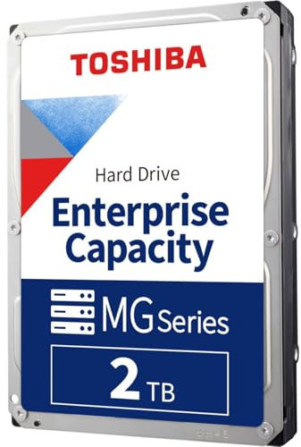 Toshiba 2TB Interne Festplatte MG04ACA200N 3,5 Zoll HDD SATA 6 Gb/s 7200RPM (Generalüberholt)